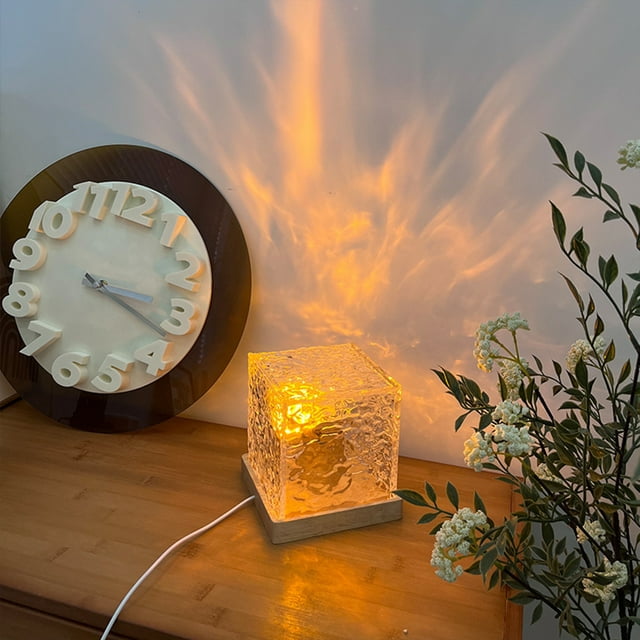 Nordische Lichter Würfel Lampe