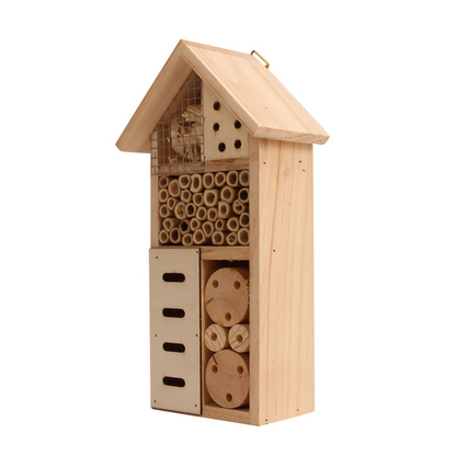 Insektenhaus aus Holz – Bienen- und Insektenfreundliches Habitat für Garten und Terrasse