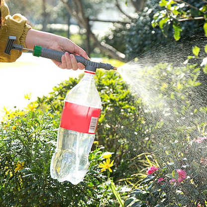 Universelle Flaschen-Gartenspritze mit Hochdruckdüse – Für Pflanzenbewässerung und Reinigung
