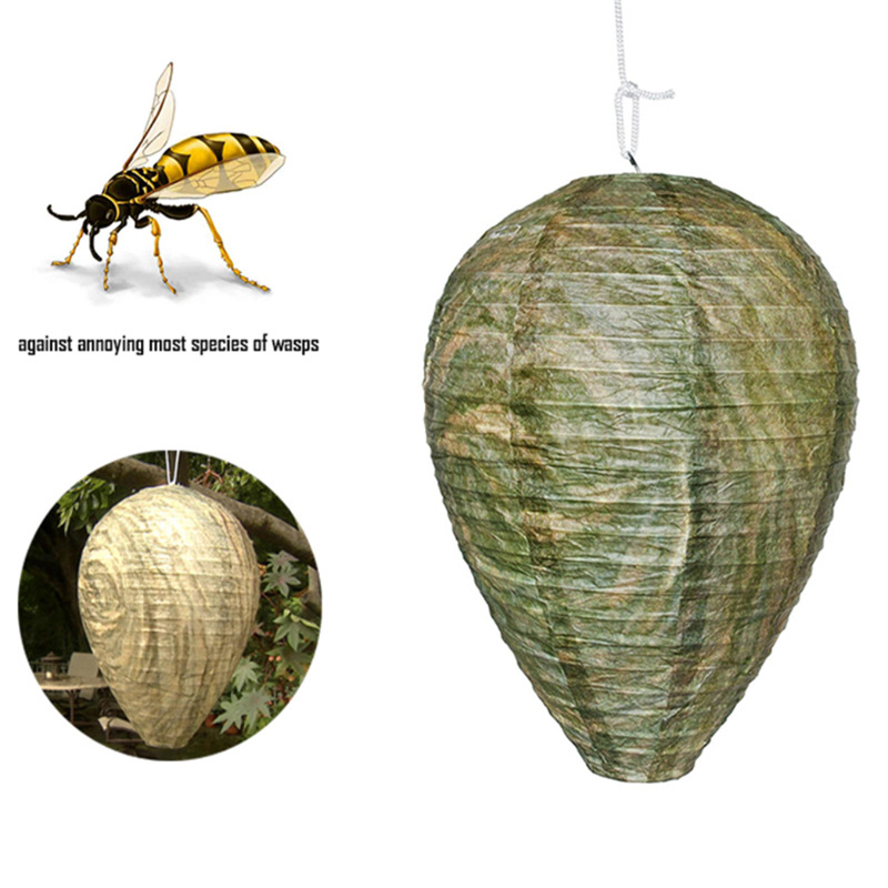 Wespennest Abwehr Lampe – Hängendes Schutznetz gegen Wespen und Insekten