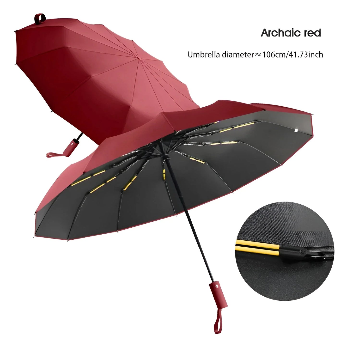 Umweltfreundlicher Regenschirm mit UV-Abschirmung