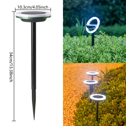 Solar Gartenleuchten mit Farbwechsel – LED Bodenspots für Außenbereich und Garten