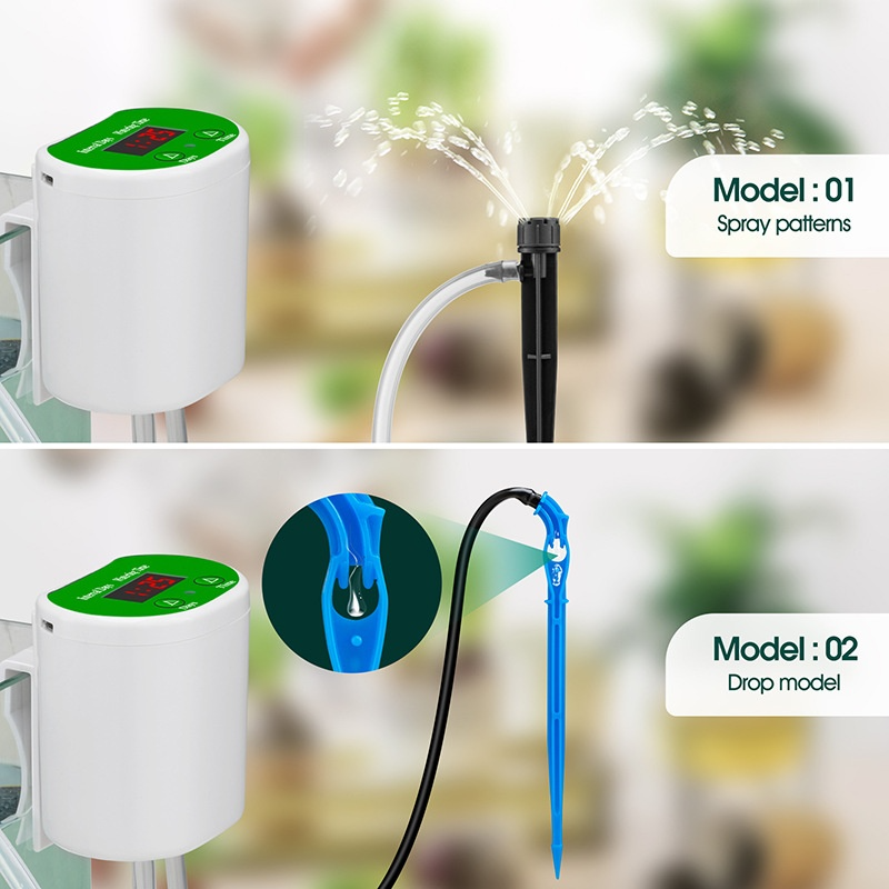 Automatisches Pflanzenbewässerungssystem mit USB – Effiziente Tropfbewässerung
