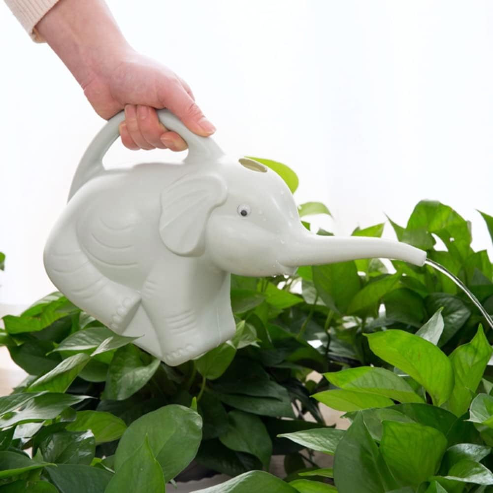 Süße Elefanten-Gießkanne für den Garten in verschiedenen Farben