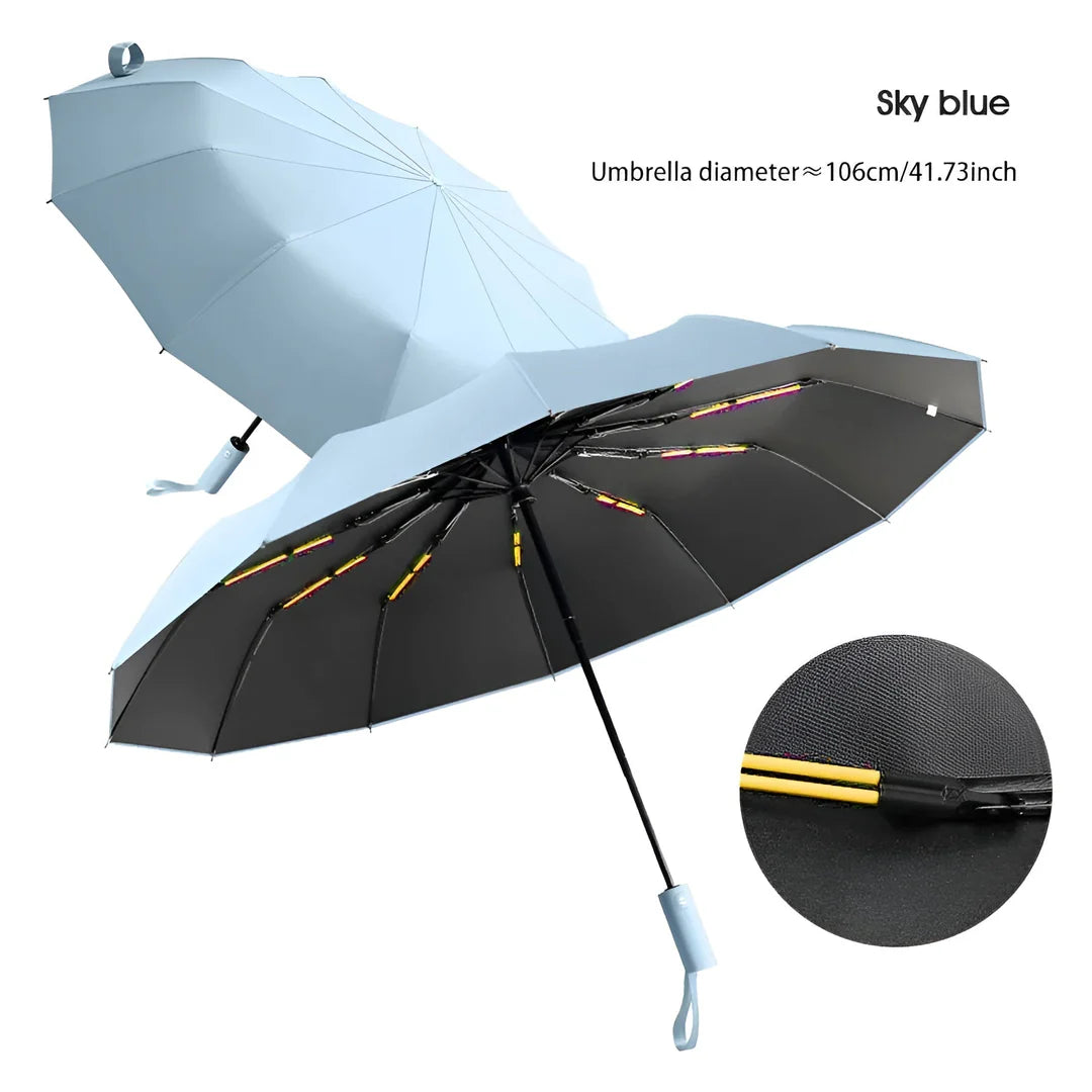 Umweltfreundlicher Regenschirm mit UV-Abschirmung