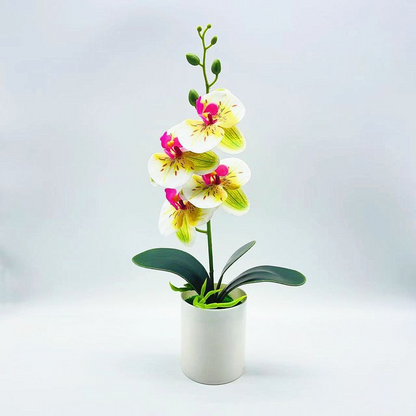 Künstliche Orchideenblume – Dekorative Kunstpflanze für Wohnzimmer und Tischdekoration