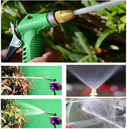 Verstellbare Hochdruck-Gartenschlauchpistole mit Kupferkopf