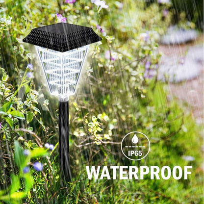 Solar LED Wegleuchten mit Kristalllicht-Effekt – Wasserdichte Außenbeleuchtung für Garten und Einfahrt