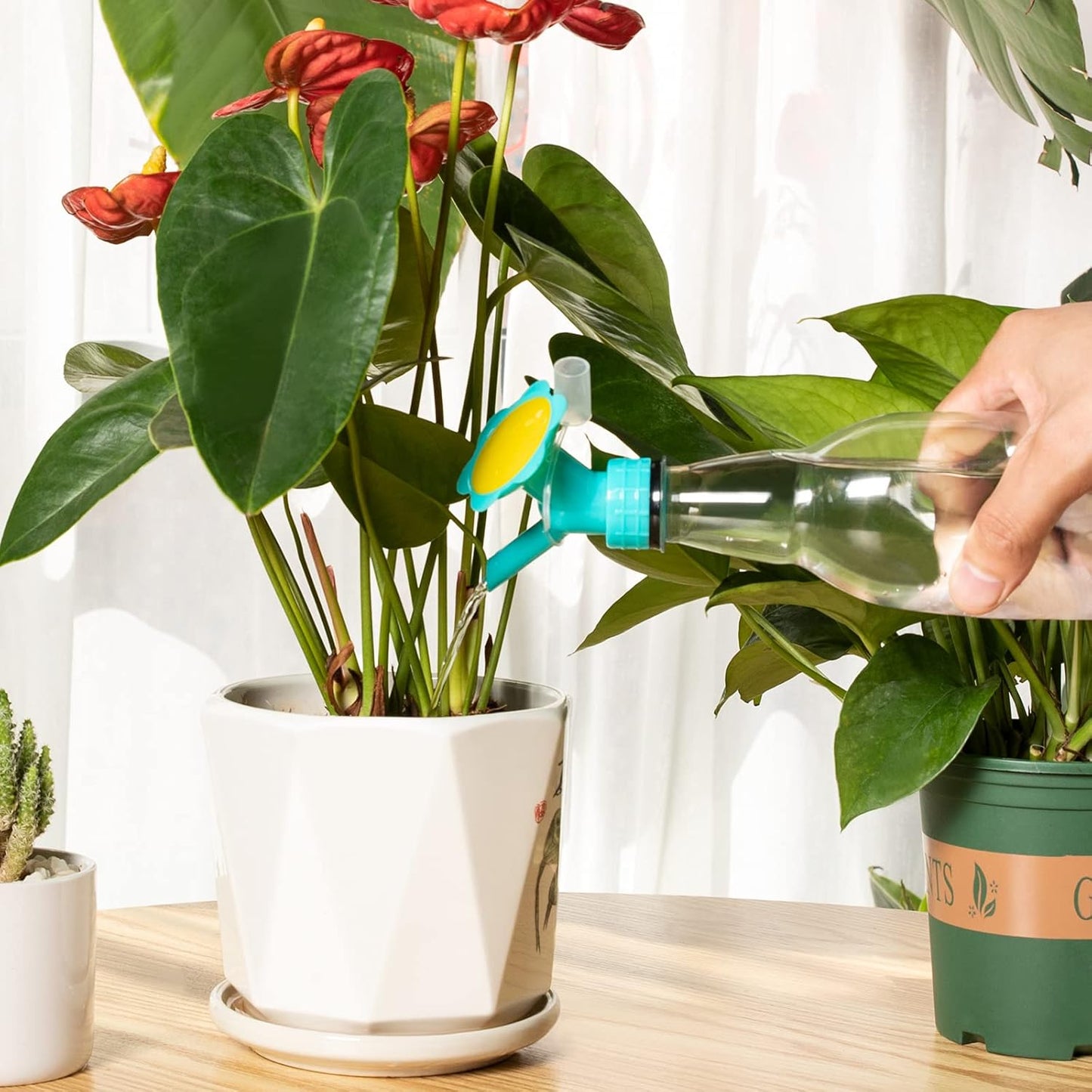 Blumenförmiger Pflanzensprüher – Kreative Bewässerungshilfe für Pflanzen im Garten