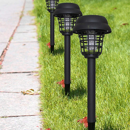 Solar Insektenvernichter mit LED Licht – Wasserdichte Gartenleuchte zur Mückenabwehr