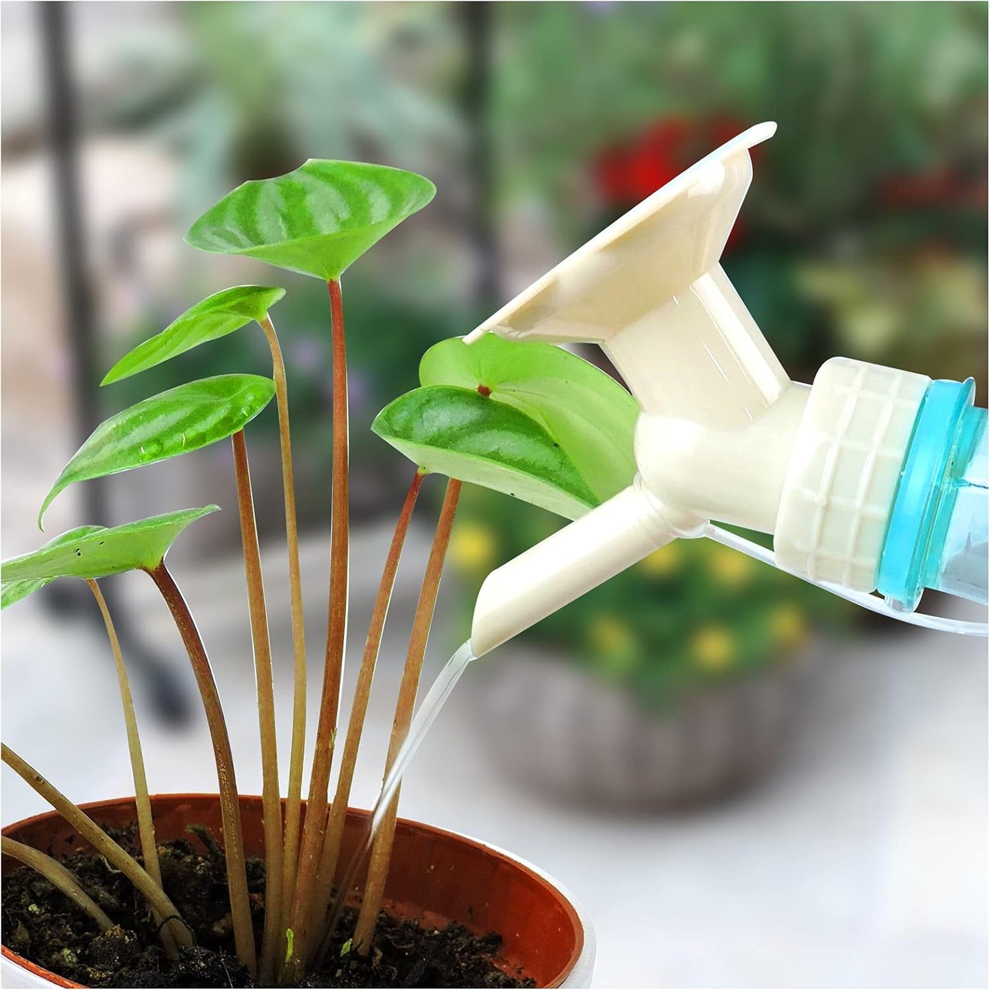 Blumenförmiger Pflanzensprüher – Kreative Bewässerungshilfe für Pflanzen im Garten