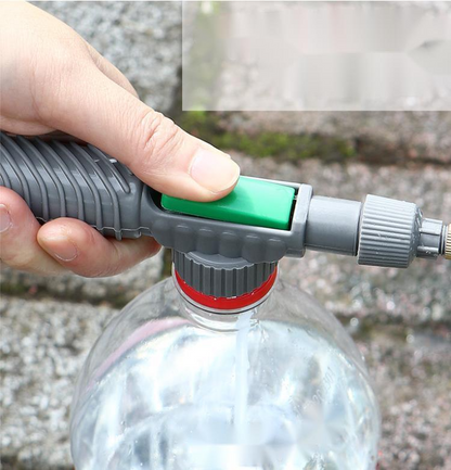 Universelle Flaschen-Gartenspritze mit Hochdruckdüse – Für Pflanzenbewässerung und Reinigung