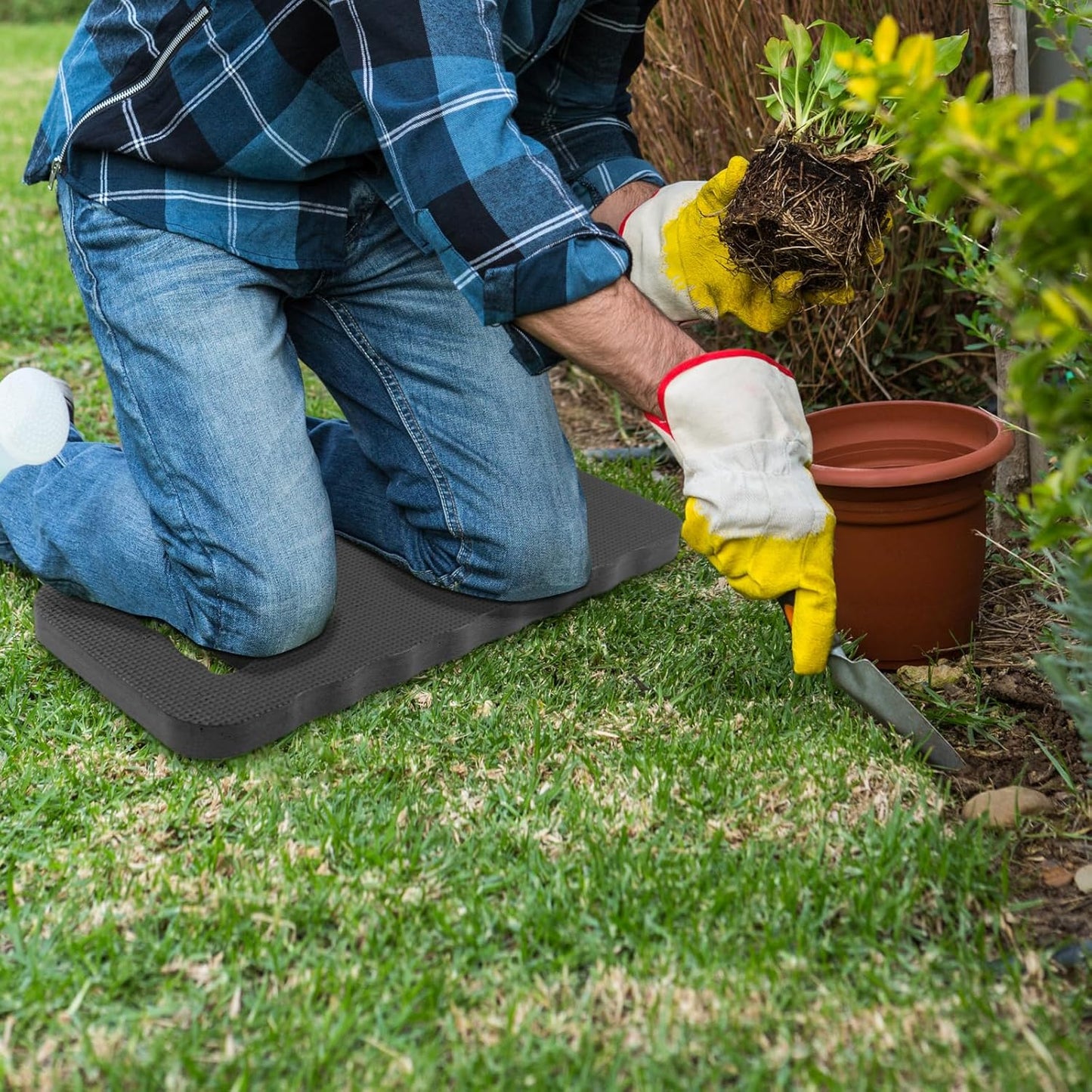 Garten-Kniepolster – Bequeme und rutschfeste Sitzmatte für Gartenarbeit und Bodenkontakt
