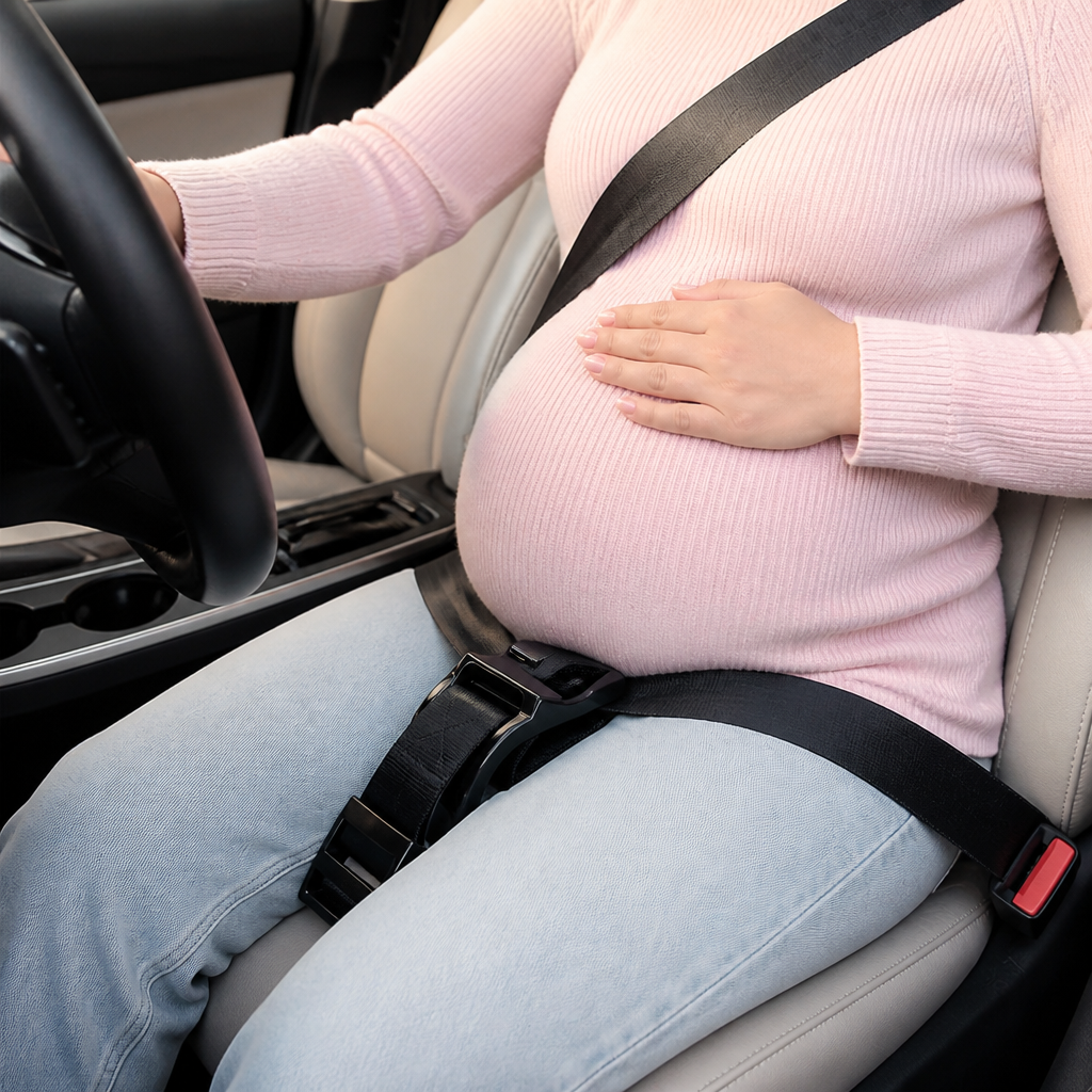 Bauchstützgurt für Schwangere im Auto – Verstellbare & bequeme Unterstützung für den Babybauch