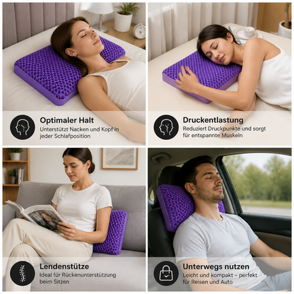 Ergonomisches & Atmungsaktives Luftkissen für erholsamen Schlaf