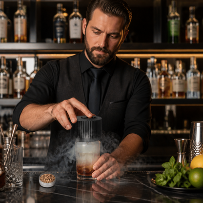 Wiederaufladbares elektrisches Cocktail-Smoker-Set