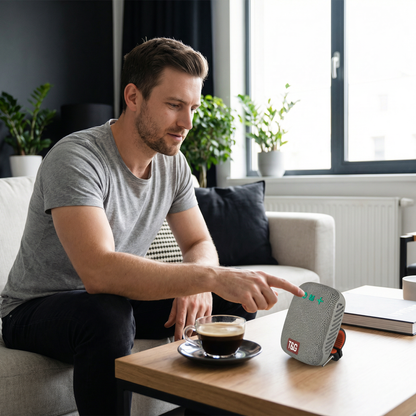 Kabelloser Bluetooth Lautsprecher – Wasserdicht & Perfekt fürs Fahrrad