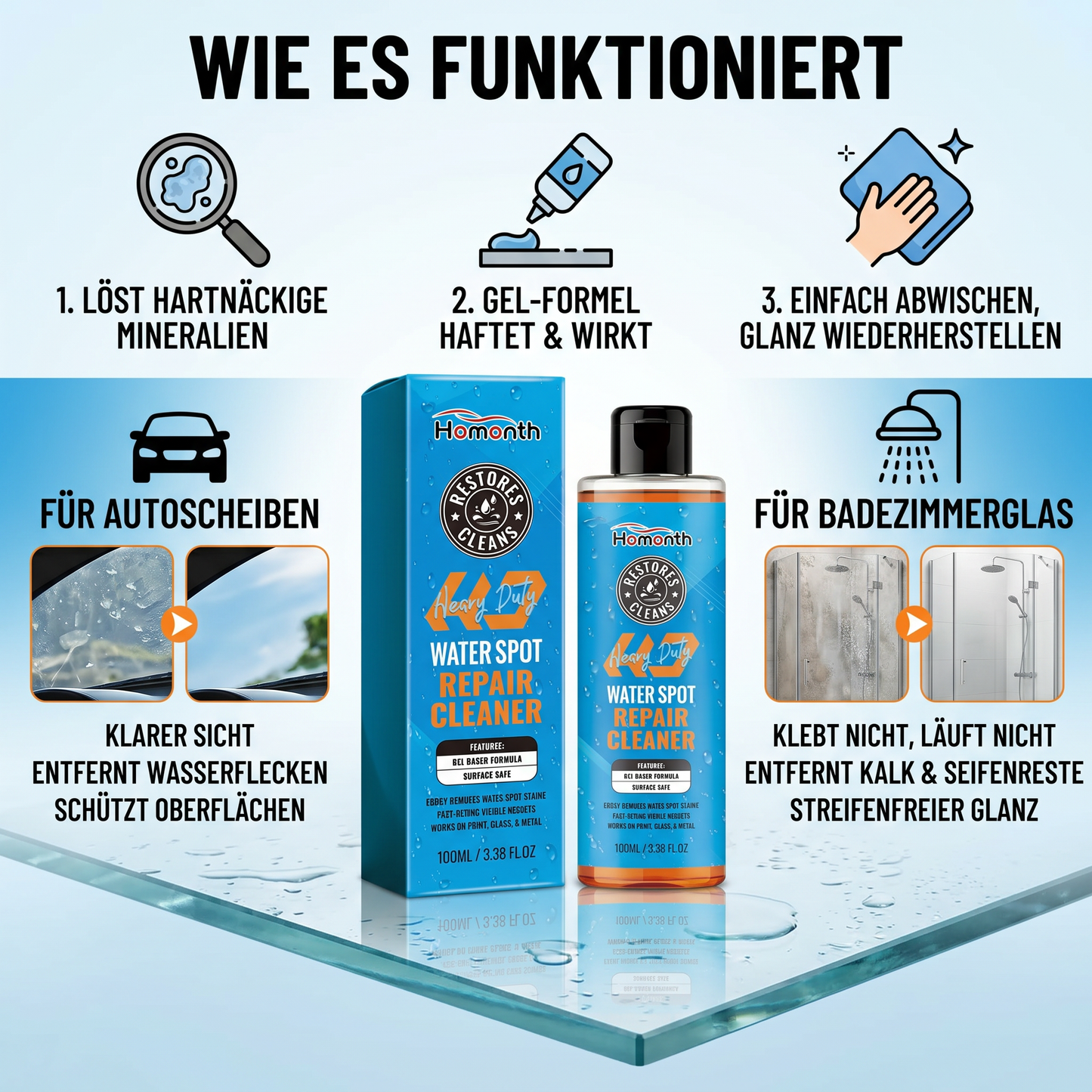 UltraClean – Mittel gegen hartes Wasser und Kalkablagerungen