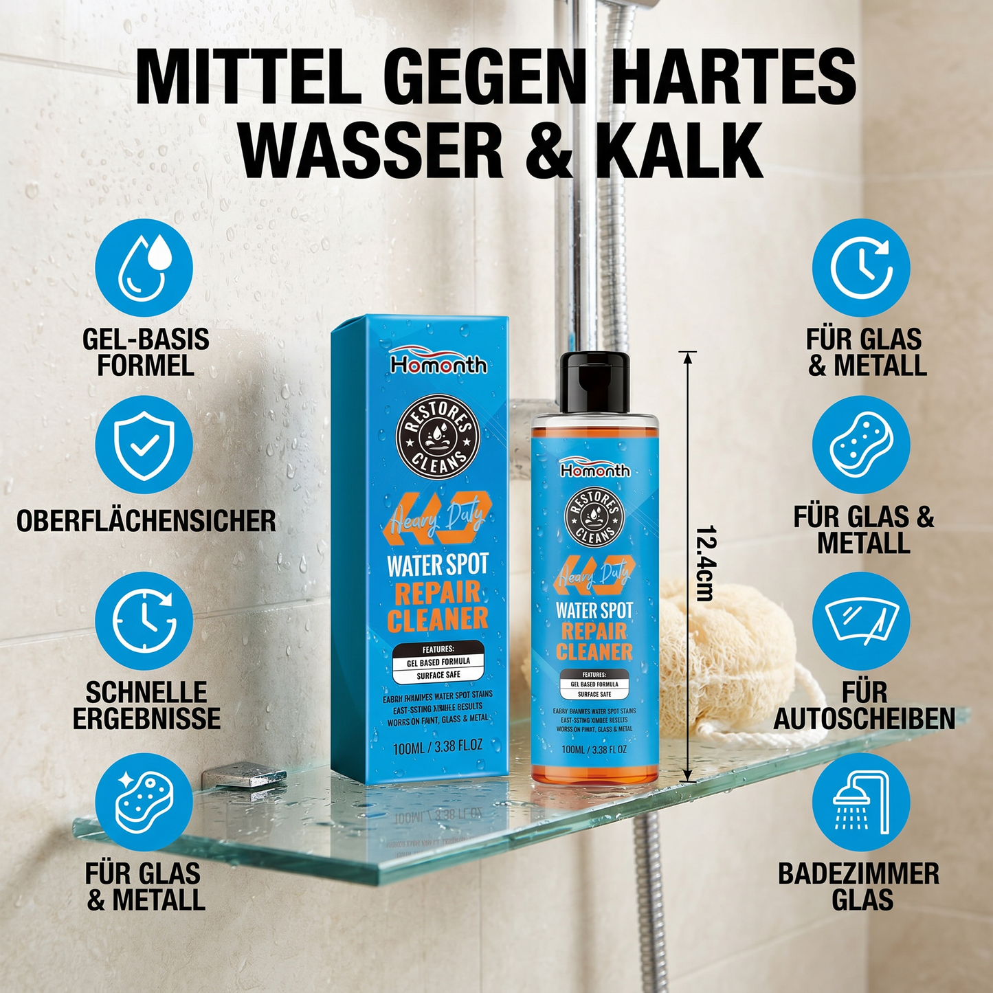UltraClean – Mittel gegen hartes Wasser und Kalkablagerungen