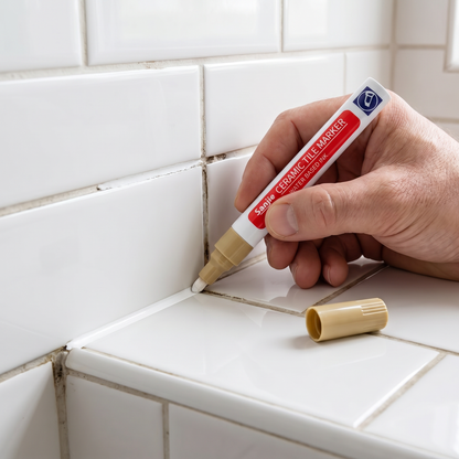 Schimmelhemmender und wasserfester Fugenstift für Fliesen