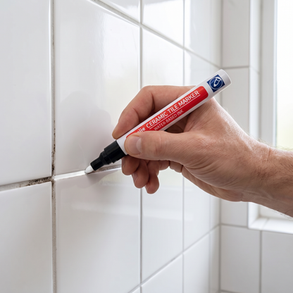Schimmelhemmender und wasserfester Fugenstift für Fliesen