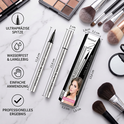 Ultrapräziser, wasserfester Flüssig-Eyeliner-Stift