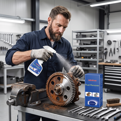 Hochwirksamer Rostentferner – Metallreiniger und Entfetter