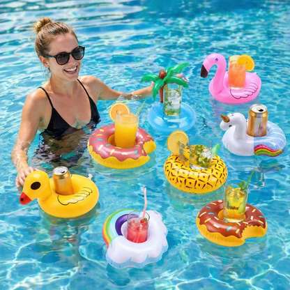 Schwimmende Getränkehalter – Praktische Untersetzer für Pool & Strand