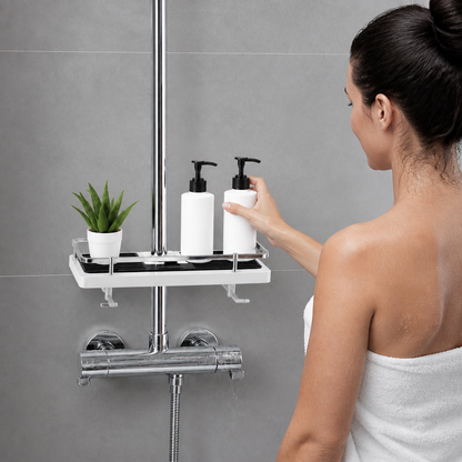 Duschstange mit Ablage für das Badezimmer
