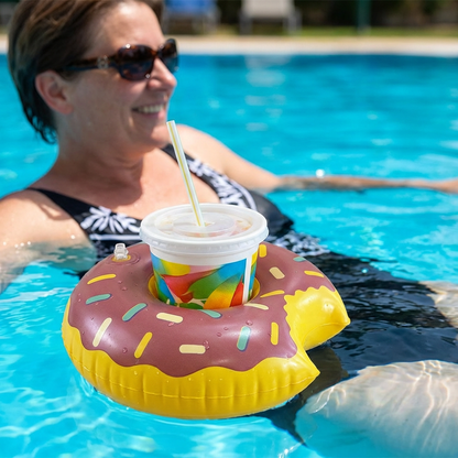 Schwimmende Getränkehalter – Praktische Untersetzer für Pool & Strand