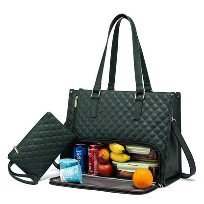 All in One Frauen Handtasche mit Integriertem Kühlfach