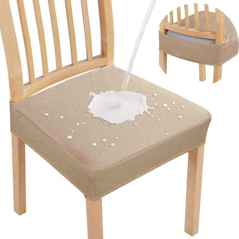 Wasserfester Jacquard-Stuhlkissenbezug – Rutschfest & Pflegeleicht