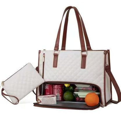 All in One Frauen Handtasche mit Integriertem Kühlfach