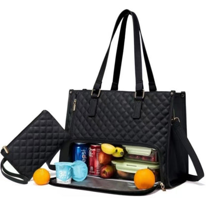 All in One Frauen Handtasche mit Integriertem Kühlfach