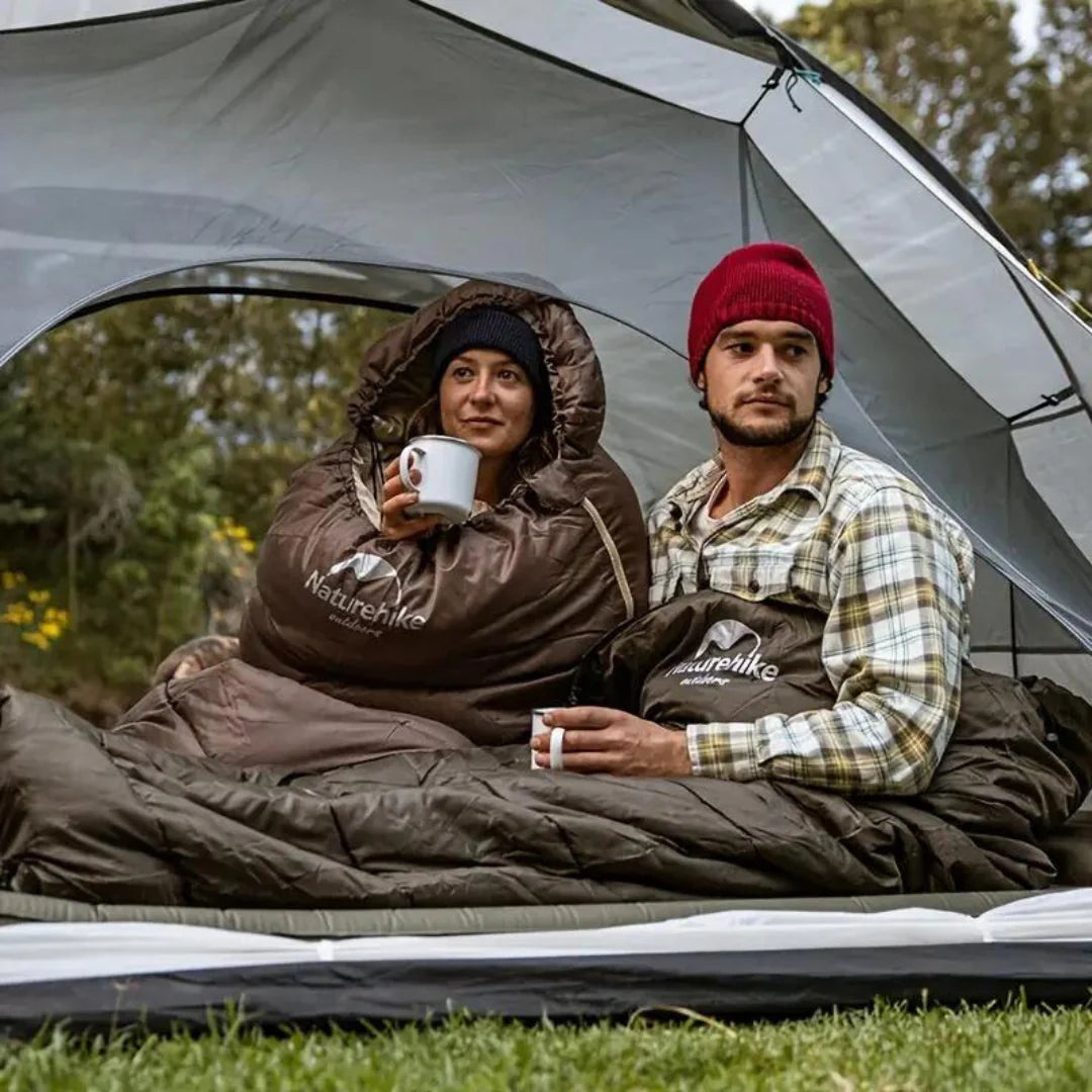 Wärmeisolierter Schlafsack für Camping – Ultraleichter Outdoor-Schlafsack für kalte Nächte