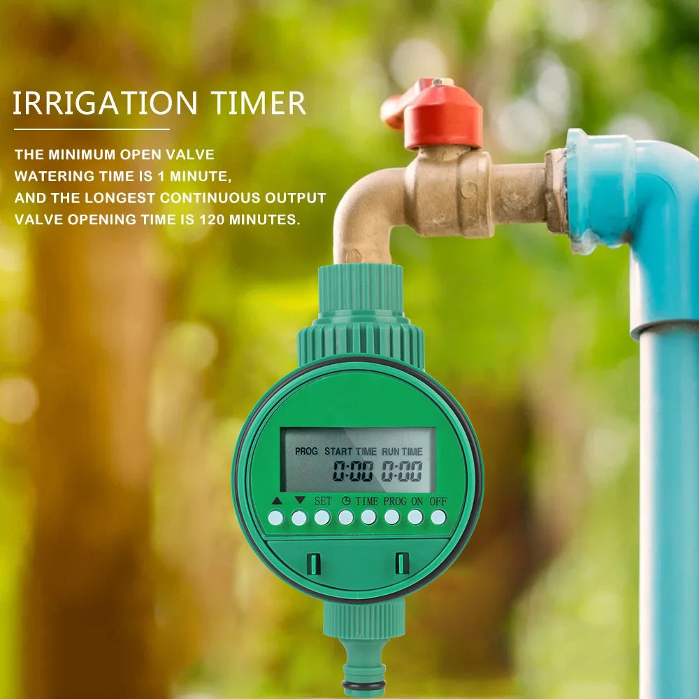 Automatischer Bewässerungssteuerung – Intelligenter Garten-Wasserzeitgeber für Zuhause