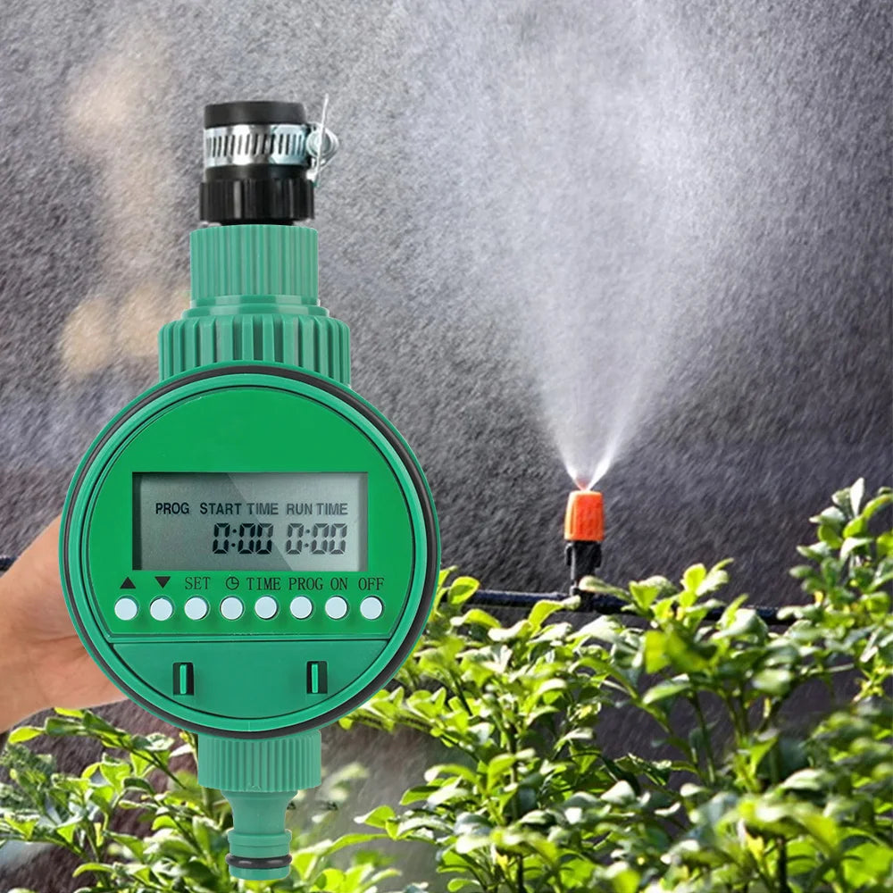 Automatischer Bewässerungssteuerung – Intelligenter Garten-Wasserzeitgeber für Zuhause