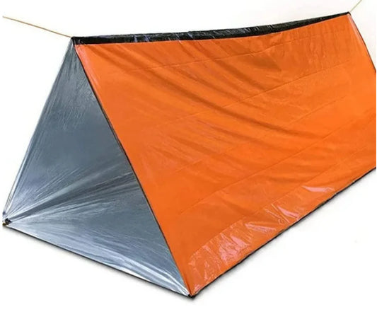2-Personen-Survivalzelt mit Wärmeisolierung für Outdoor-Abenteuer