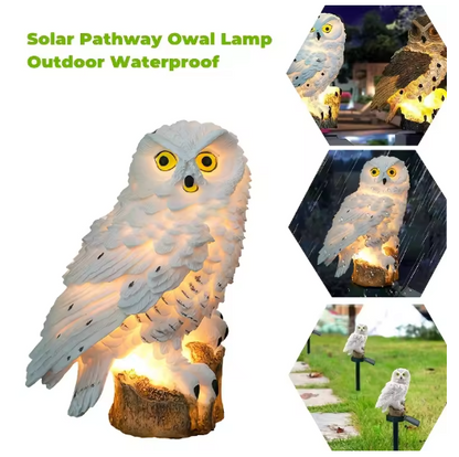 Solar-Eule Gartenleuchte
