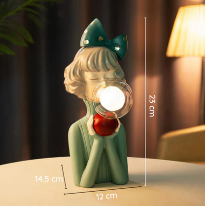 Kreative Kaugummi Blasen Lampe