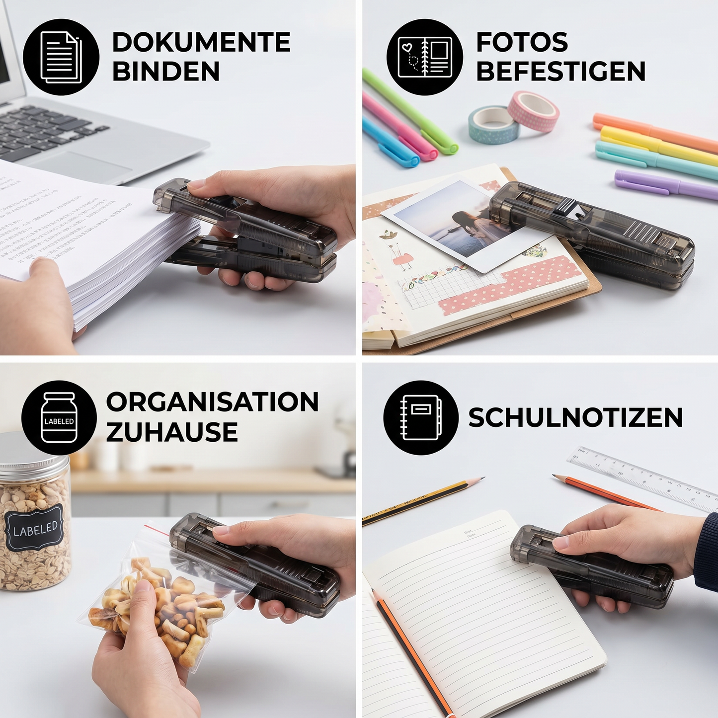 Multifunktionale Papierklemme - Praktischer Helfer für Dokumente und Unterlagen