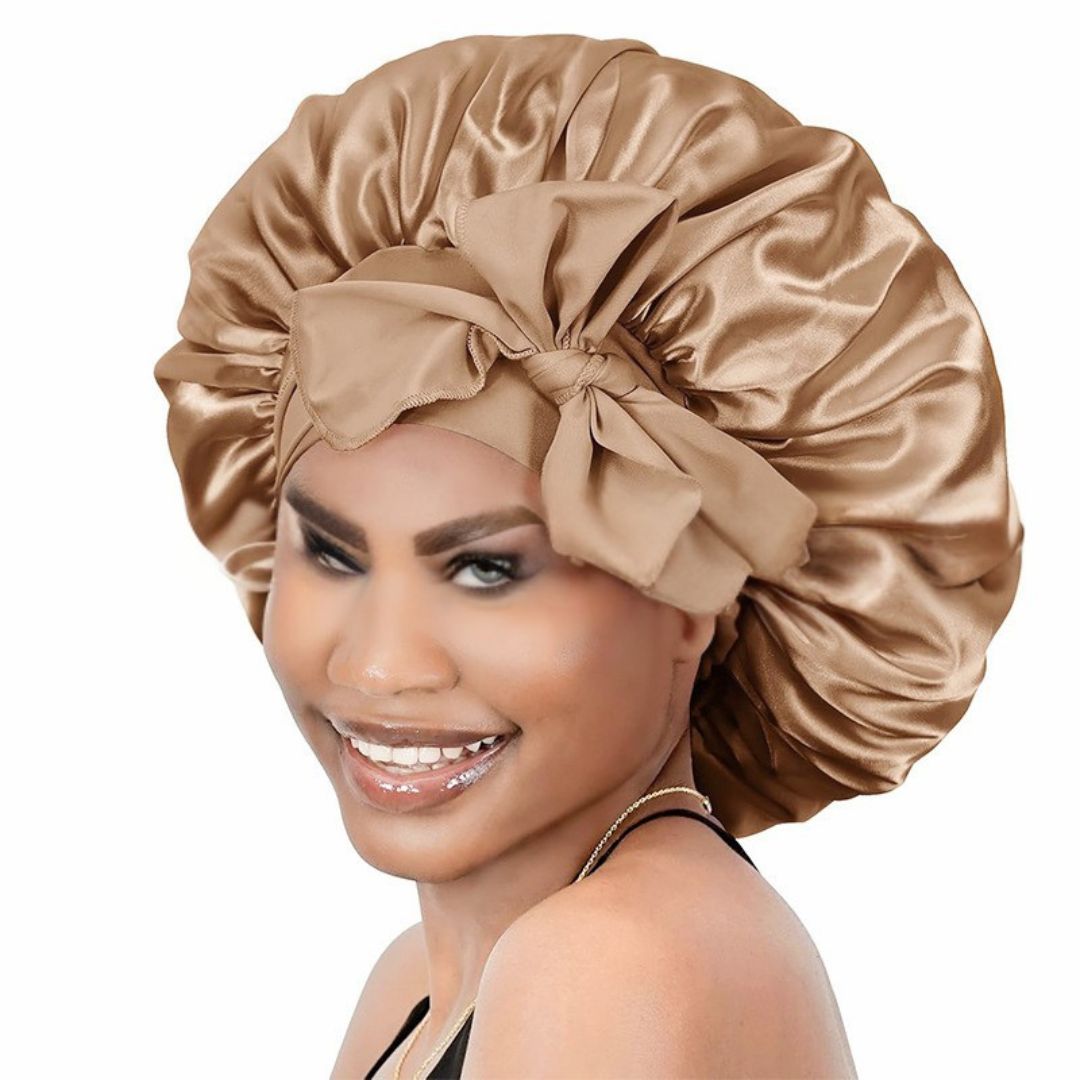 Bonnet Schlafhaube aus Seide