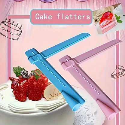 Torten-Glättwerkzeug für gleichmäßiges Bestreichen und Dekorieren von Kuchen