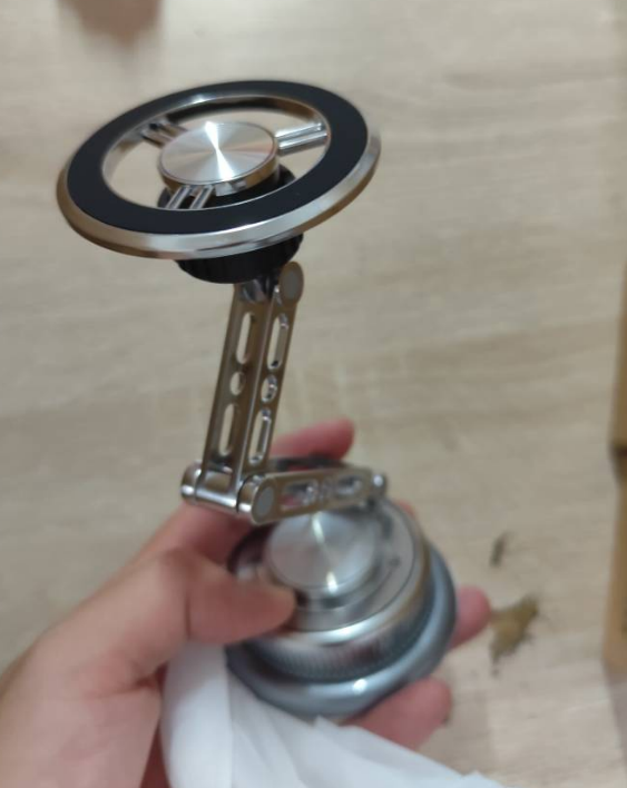 Ultrastarke magnetische Autohalterung fürs Handy aus Vollmetall mit Saugnapf