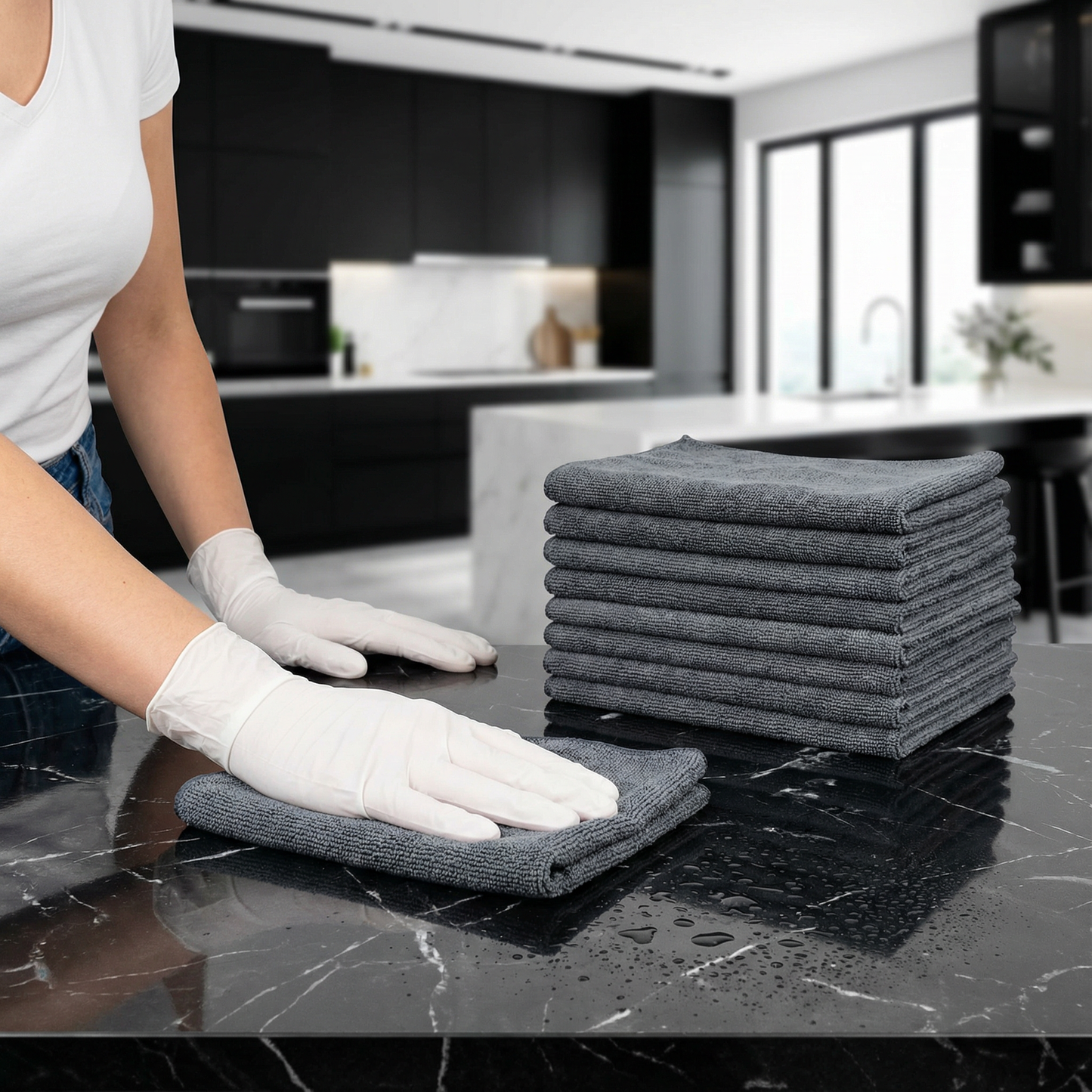 MagicClean Mikrofasertücher – 10er Set | Streifenfrei & Wiederverwendbar