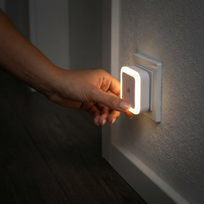 LED Nachtlicht Set mit Sensor – platzsparend & energiesparend
