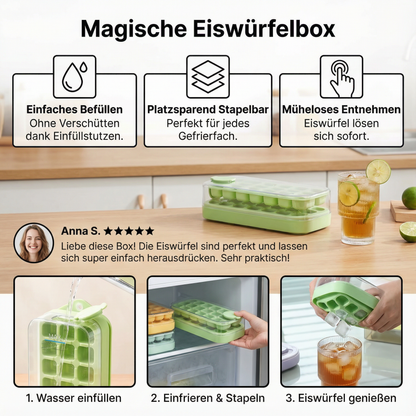 Magische Eiswürfelbox