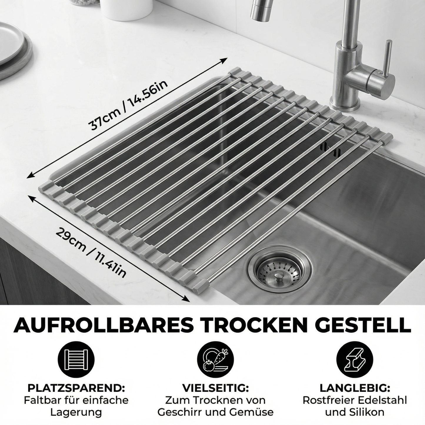 Aufrollbares Trocken Gestell