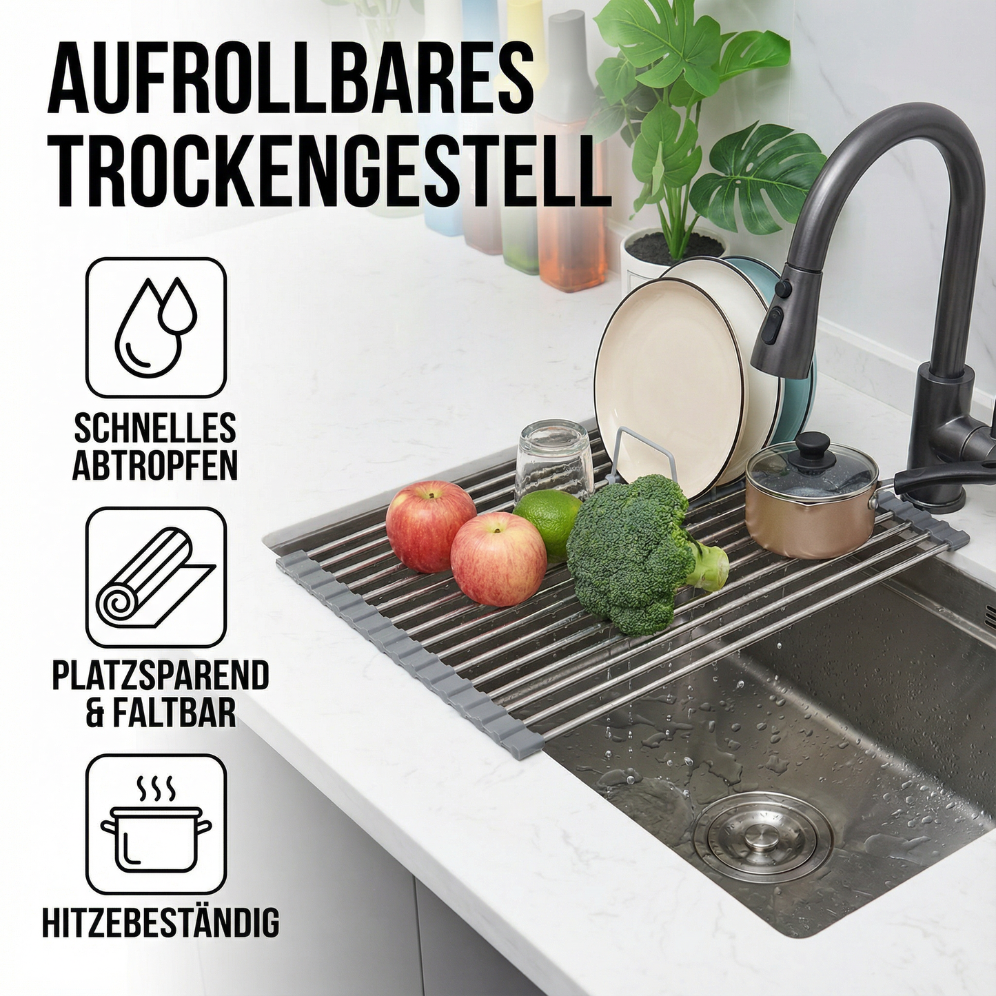Aufrollbares Trocken Gestell